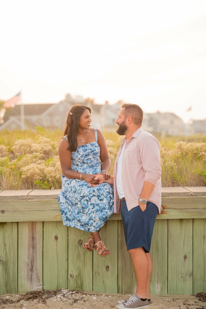 Brant Point Lighthouse-Engagement Phot Session Nantucket Island