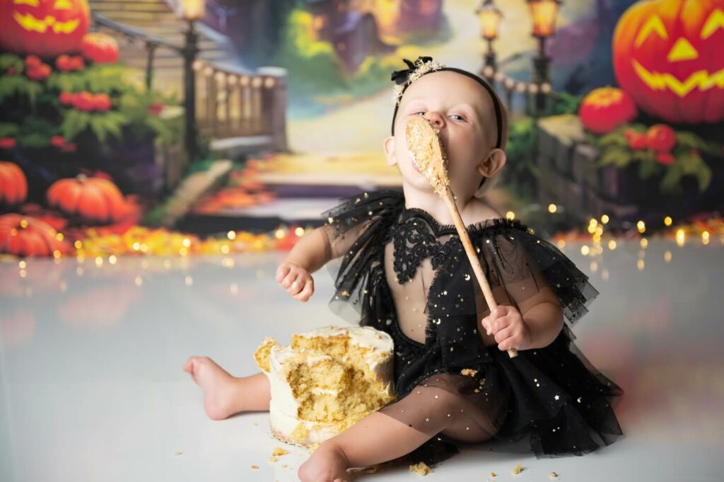 Nantucket Cake Smash Photography, Anastasia Cher, Studio Photography, First Birthday Portraits