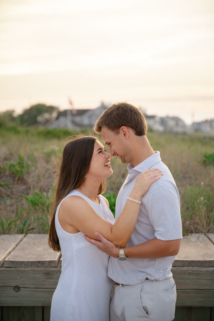 Brant Point Lighthouse Engagement Photo Session Nantucket Island, Anastasia Cher Photography, Engagement Photo Session on Nantucket, Beach Photo Session, Sunset Photo Shoot